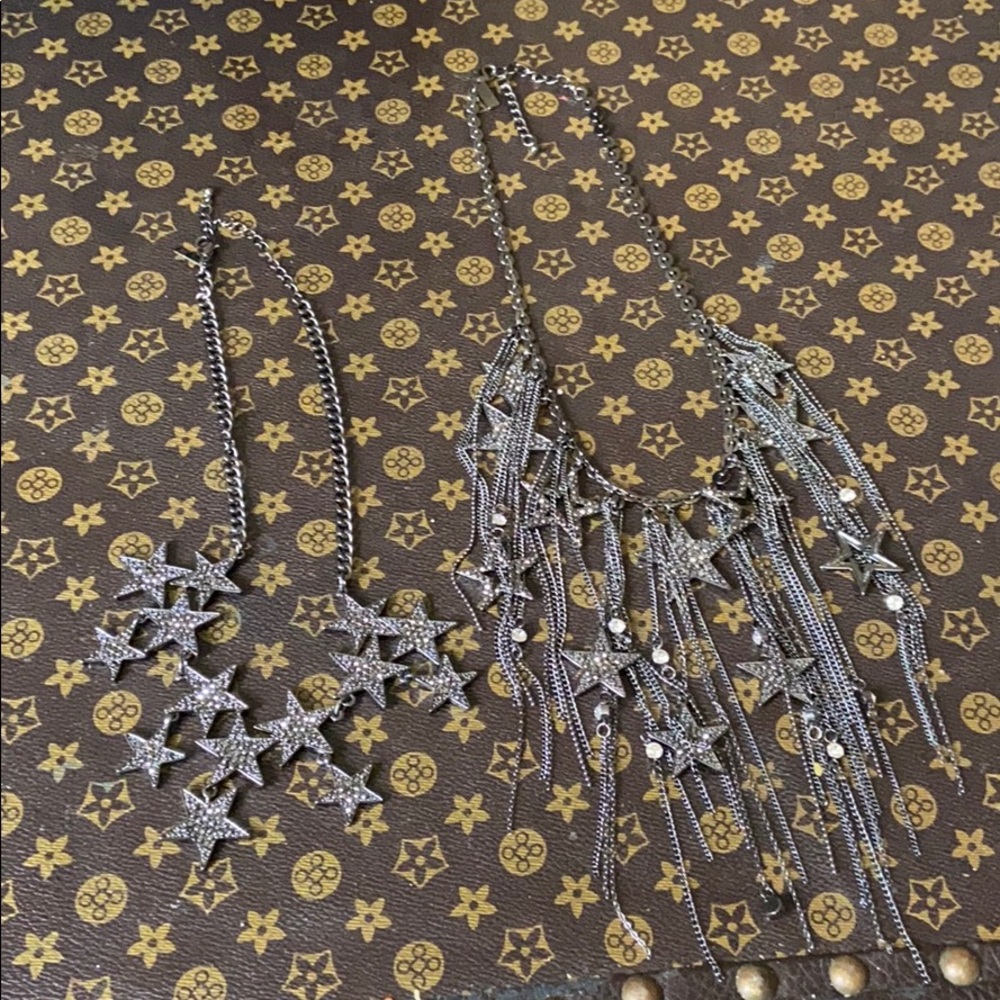 Two star chunky necklaces Inc Concepts